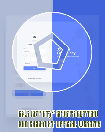 Baji bet login page