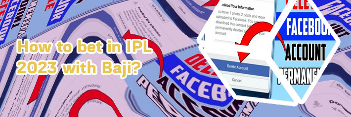 How to delete baji bet account permanently