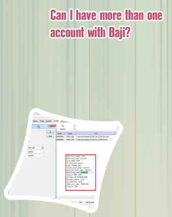 How to unlock a baji bet account